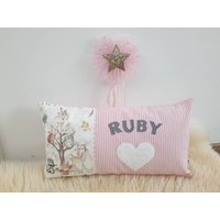 Namenskissen Herz Mit Wunschnamen Namenskissen Herz Mit Wunschnamen von mykizi