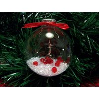 Glaskugel Mit Pinguin von mykoalakrafts