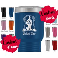 Personalisierte Berner Sennenhund Mama Und Papa Becher, Rinder Frauen Männer Weihnachtsgeschenke, Geschenk, Besitzer von mylovelypuppy