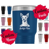 Personalisierte Chihuahua Hund Mama Und Papa Becher, Frauen Männer Weihnachtsgeschenke, Chiwawa | Falsch Geschrieben Besitzer Geschenk, Ich Liebe von mylovelypuppy