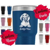 Personalisierte Redbone Coonhound Mama Und Dad Becher, Hound Besitzer, Männer Frauen Daddy Weihnachtsgeschenk Geschenk von mylovelypuppy