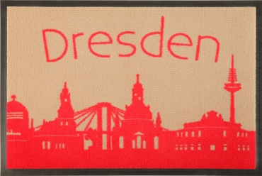 Fußmatte Dresden zum selbst Beschriften von mymat