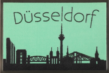 Fußmatte Düsseldorf von mymat