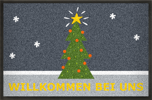 Fußmatte »Tannenbaum« designen von mymat