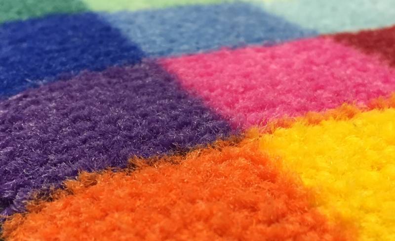 Jetprint Fußmatten Material-, Qualitäts- und Farbmuster von mymat