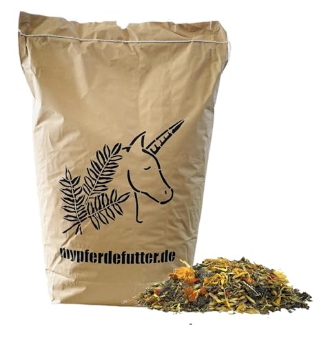 mypferdefutter Hanf-Mash vital für Pferde - 13kg - 100% Natur PUR ohne Zusätze - besonders schmackhaftes Pferdemash - mit Hanfsamen - unterstützt Immunsystem, Haut & Gelenke von mypferdefutter