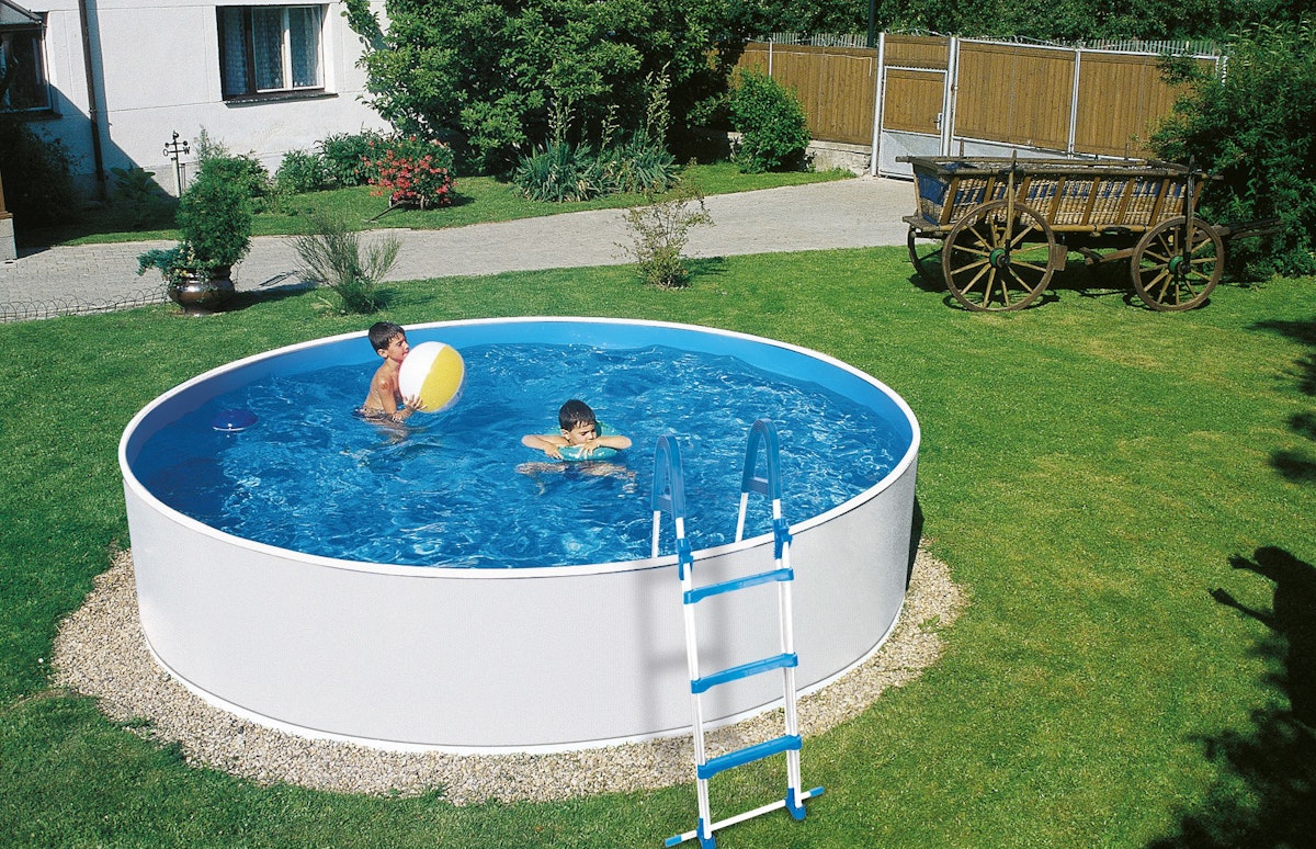 myPOOL Poolset Splash mit Sandfilteranlage-Ø 3,60 x 1,10 m - Gr. 4 von mypool Arcana