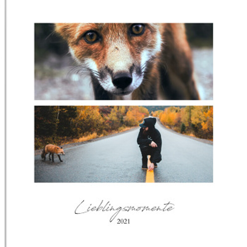 Echtfotobuch "Jahresrückblick" im Format 20x20 cm drucken lassen von myposter