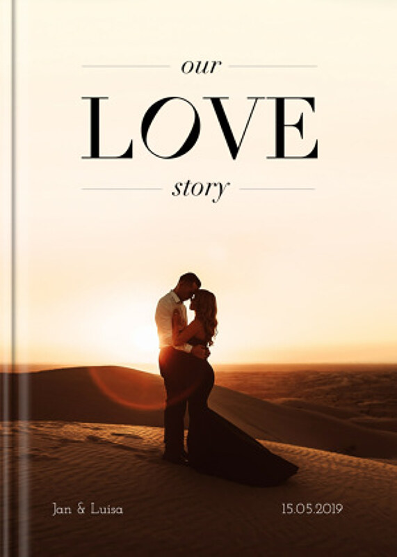 Fotobuch "Lovestory" im Format A4 drucken lassen von myposter