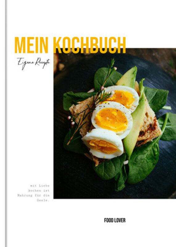 Fotobuch "Mein Kochbuch" im Format A5 drucken lassen von myposter