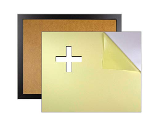 myposterframe Bilderrahmen für Rubbel Weltkarte mit Klebepappe 60 x 83 cm Juno Größenwahl 83 x 60 cm Schwarz matt mit haftender Hintergrund Pappe von myposterframe