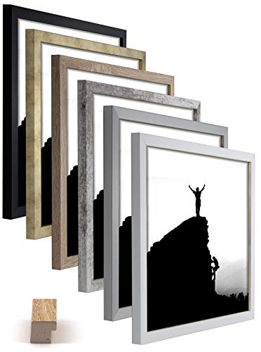 myposterframe Cambria Rahmen 33 x 26 cm Weiß mit Kunstglas klar 1 mm von myposterframe