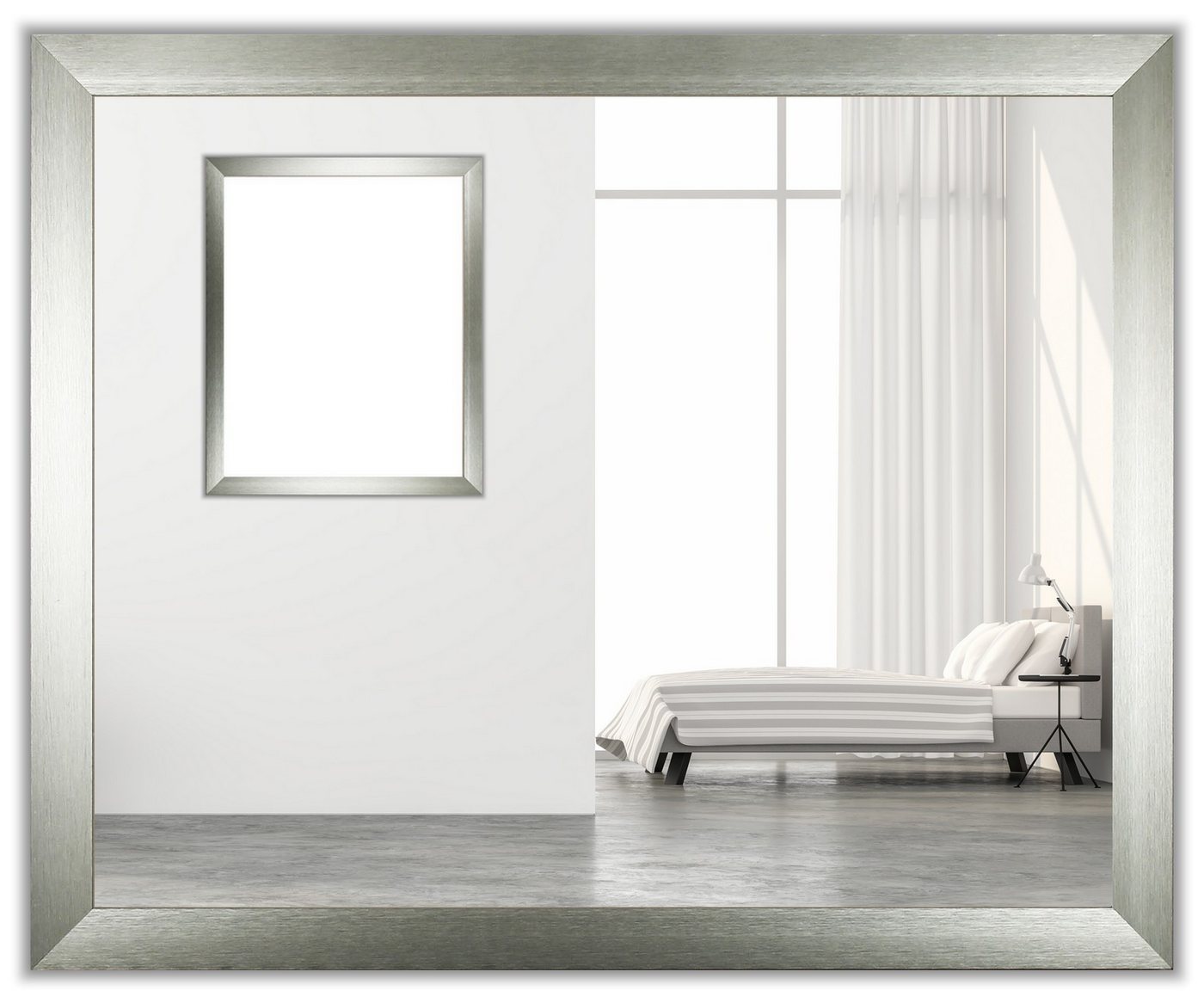 myposterframe Einzelrahmen Bilderrahmen Aluminium Triton, (1 Stück), 36x51 cm, Silber, Aluminium von myposterframe