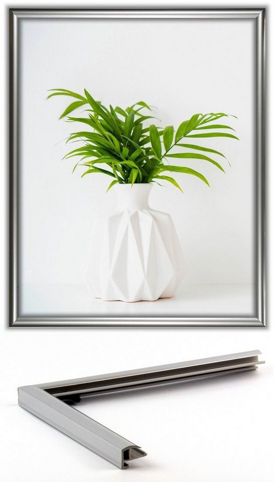myposterframe Einzelrahmen Phobos Bilderrahmen, (1 Stück), 20x30 cm, Silber, Kunststoff von myposterframe