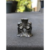 Silber Engel/Cherub Taper Kerzenhalter von myreimaginedhome