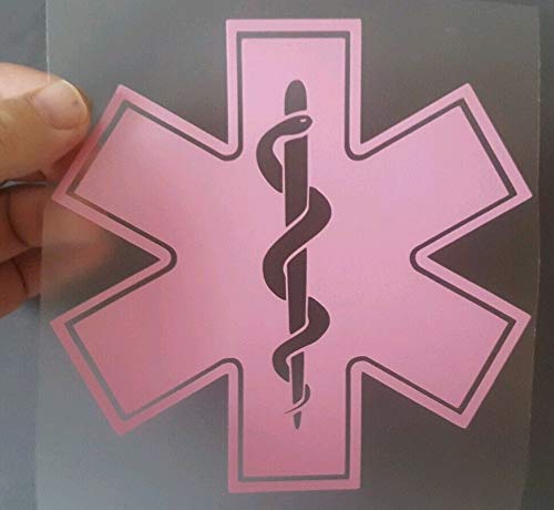 myrockshirt Mediziner Ärzte Symbol Zeichen Äskulapstab Aufkleber,Sticker,Decal,Autoaufkleber,UV&Waschanlagenfest,Profi-Qualität von myrockshirt