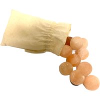 Salzkugel Bade Salz Kugel Set Salzstein 30mm Massagestein Salzkristall Badekugel Natur Produkt Aus Der Salt Range Pakistan von mysale24