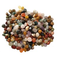 Trommelsteine | Edelsteine Heilsteine Mischung Aus Indien 10 Sorten 1 Kg Ungefärbt Naturprodukt Größe L von mysale24