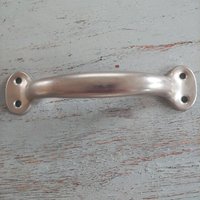 Griff Vintage Industrial Schublade Tür Schrank Antik Alu Porzellan Haken Aufhänger Kleiderhaken Doppelt Einfach Weiss Landhaus Loft von myshabbycountrychic