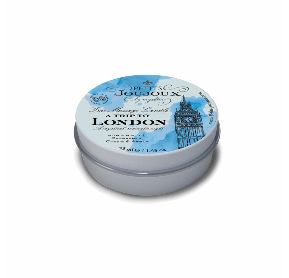 mystim Duftkerze Petits Joujoux a Trip to London 43 ml, in kleinem Metalldöschen mystim Duftkerze Petits Joujoux a Trip to London 43 ml, in kleinem Metalldöschen von mystim