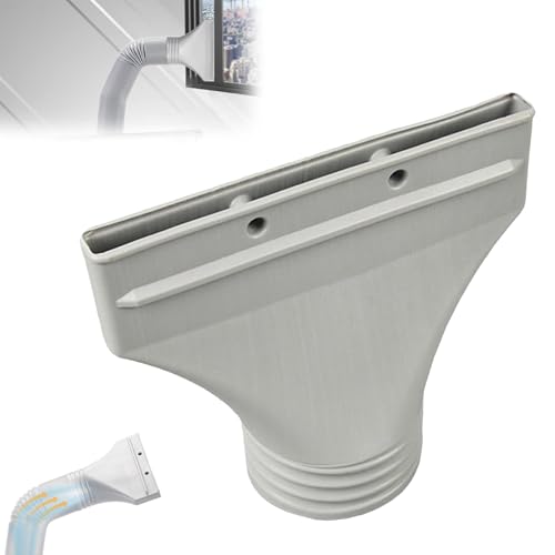 Abluftschlauch Fensterdurchführung,abluftschlauch Klimagerät Fenster,adapter Klimaanlage Fenster,Flachanschluss Für Mobile Klimaanlagen, Abluftschlauchadapter Für 130-150mm Fensteradapter Fensterdüse von mzvoo