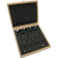 Forstnerbohrersatz Black Shark 10-teilig Ø 15,20,25,26,30,35,40,45,50,55 mm von FISCH