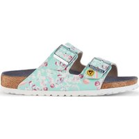 BIRKENSTOCK Sandale Arizona ESD, Birko Flor, Größe 38 flower field mint, EN 61340 von Birkenstock