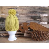 Eierwärmer Senf Eierwärmer Senf von nadelspinnereiwerk