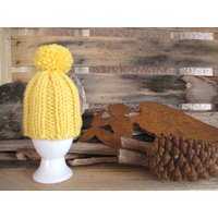 Eierwärmer Sonnengelb Eierwärmer Sonnengelb von nadelspinnereiwerk