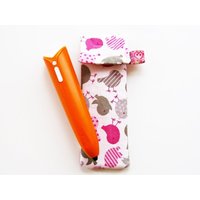 Tiptoi Stifte-Hülle Vögel Taupe Tiptoi Stifte-Hülle Vögel Taupe von nadelspinnereiwerk