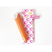 Tiptoi Stifte-Hülle Vogelschar Rosa von nadelspinnereiwerk