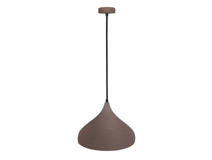 Alygn Hängelampe Lilie braun Metall 90x14x14 cm NADUVI von naduvi