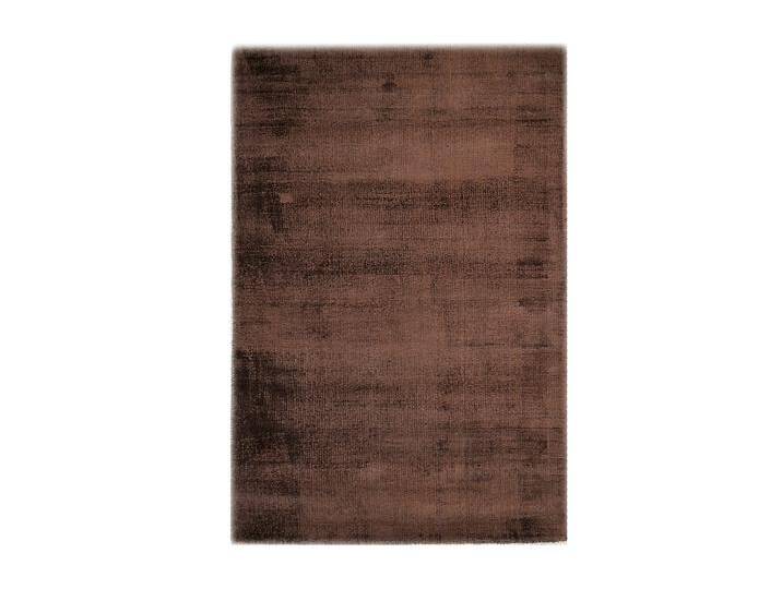 Bakero Teppich Poa Hochflor braun Viskose 230x160 cm NADUVI von naduvi