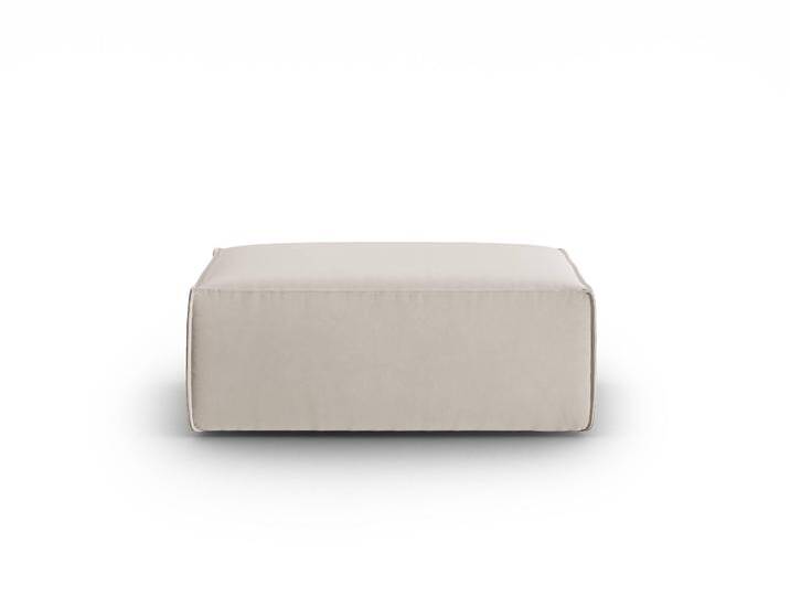 Cosmopolitan Design Pouf Mackey Samt Beige Samt 100x40x69 cm NADUVI von naduvi