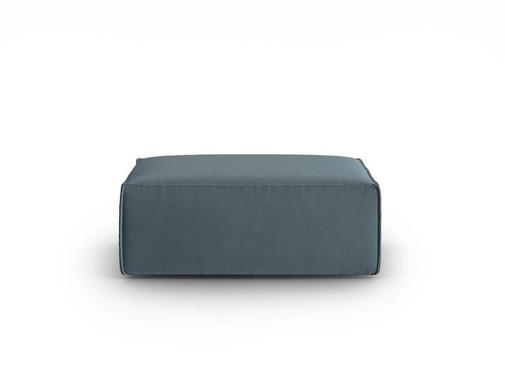Cosmopolitan Design Pouf Mackey Samt Blau Samt 100x40x69 cm NADUVI von naduvi