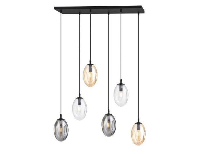Cozyhouse Deckenleuchte Astral 6-flammig Schwarz Stahl 70x22x100 cm NADUVI von naduvi