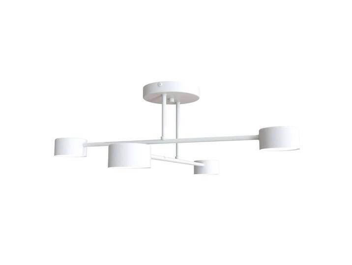 Cozyhouse Deckenleuchte Halo 4-flammig Weiß Stahl 60x60x20 cm NADUVI von naduvi