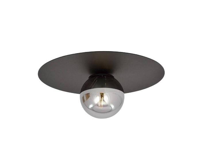 Cozyhouse Deckenleuchte Solar 1-flammig Schwarz Stahl 43x43x19 cm NADUVI von naduvi