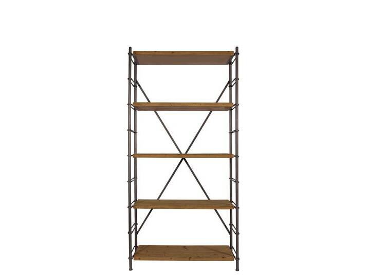 Dutchbone Wandschrank Cavana naturel Holz 100xx200x42 cm NADUVI von naduvi