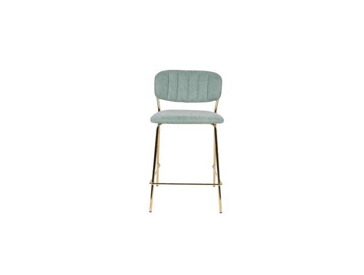 Feliz Lifestyle 2er-Set Barhocker Alice grün Polyester 48x89x54 cm NADUVI von naduvi