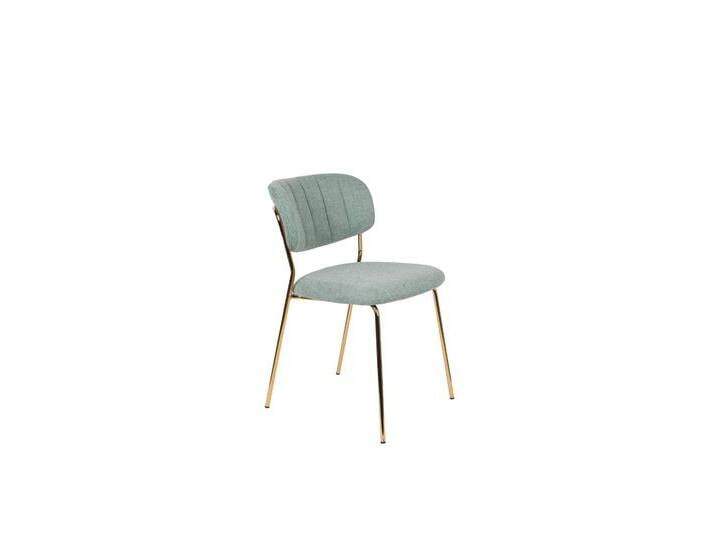 Feliz Lifestyle 2er-Set Esszimmerstühle Alina grün Polyester 48x78x56 cm NADUVI von naduvi