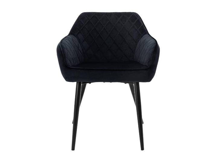 ML-Design 2er-Set Esszimmerstühle Anita aus Samt Schwarz Samt 60x80x63 cm NADUVI ML-Design 2er-Set Esszimmerstühle Anita aus Samt Schwarz Samt 60x80x63 cm NADUVI von naduvi
