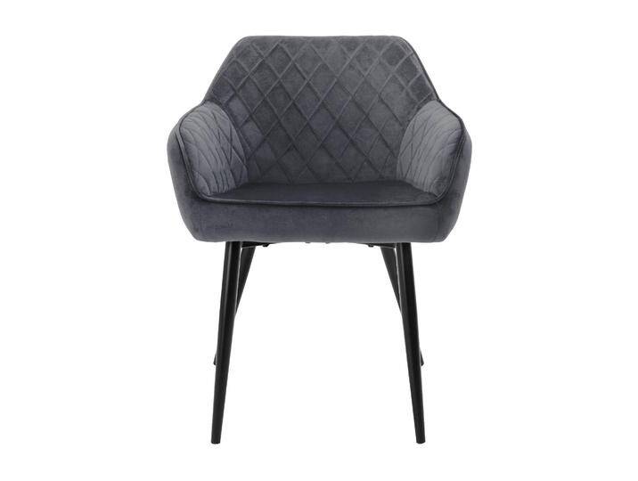 ML-Design 2er-Set Esszimmerstühle Anita aus Samt grau Samt 60x80x63 cm NADUVI ML-Design 2er-Set Esszimmerstühle Anita aus Samt grau Samt 60x80x63 cm NADUVI von naduvi