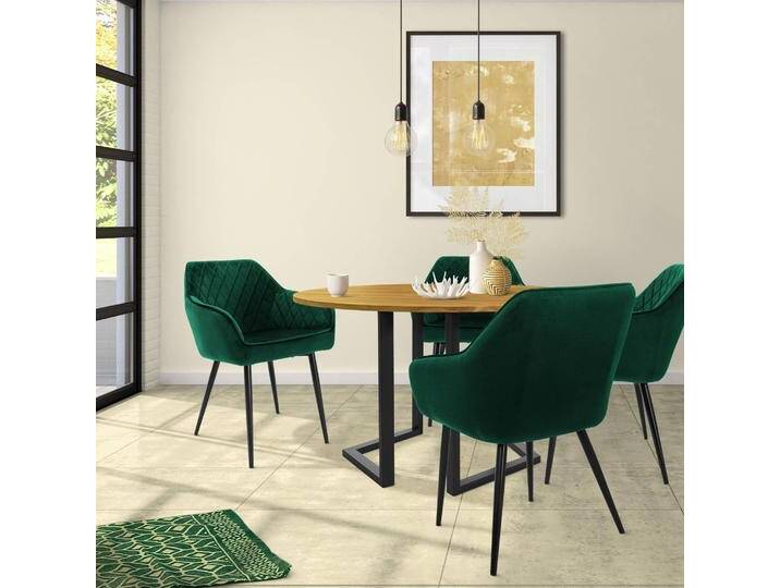 ML-Design 2er-Set Esszimmerstühle Anita aus Samt grün Samt 60x80x63 cm NADUVI ML-Design 2er-Set Esszimmerstühle Anita aus Samt grün Samt 60x80x63 cm NADUVI von naduvi