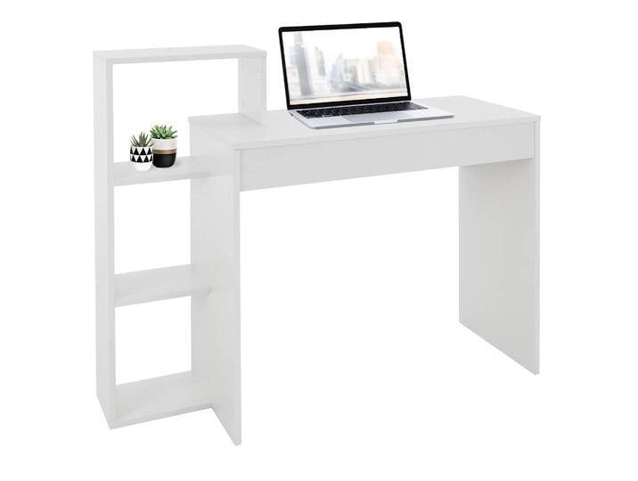 ML-Design Schreibtisch Anna Weiß MDF 110x91x40 cm NADUVI von naduvi
