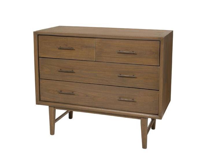 Macabane Sideboard Laure naturel Holz 100x85x45 cm NADUVI von naduvi