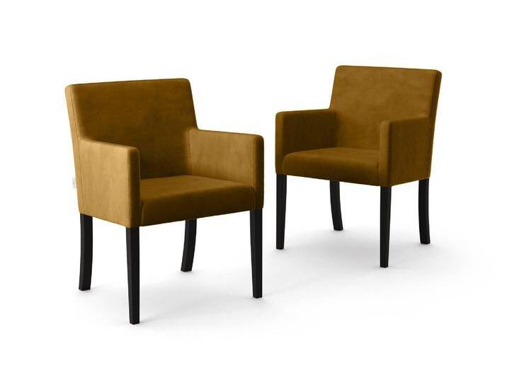 NADUVI Collection 2er-Set Esszimmerstühle Escape Samt gelb Samt 60x84x61 cm NADUVI NADUVI Collection 2er-Set Esszimmerstühle Escape Samt gelb Samt 60x84x61 cm NADUVI von naduvi