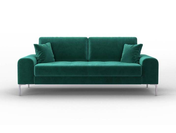 NADUVI Collection 3-Sitzer-Sofa Rime Samt grün Samt 206x86x86 cm NADUVI von naduvi