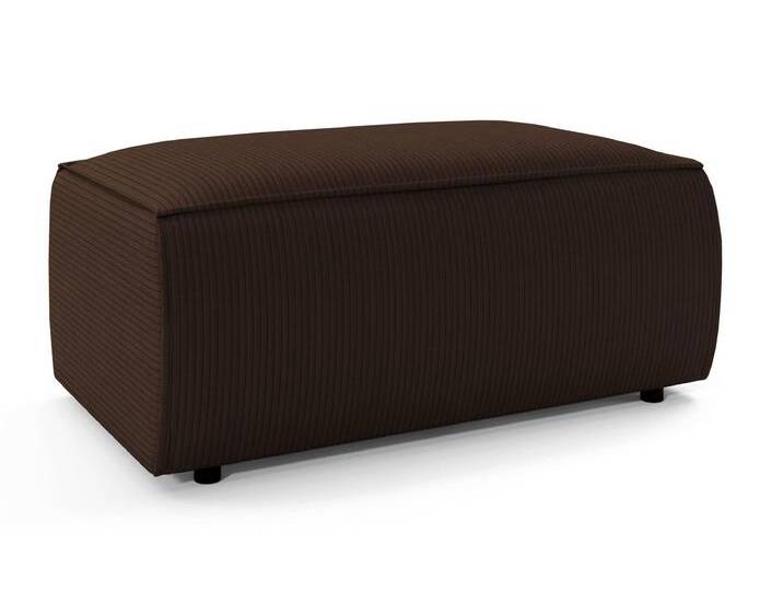 NADUVI Collection Fußhocker Galine Cord Braun Kabel 102x42x69 cm NADUVI von naduvi