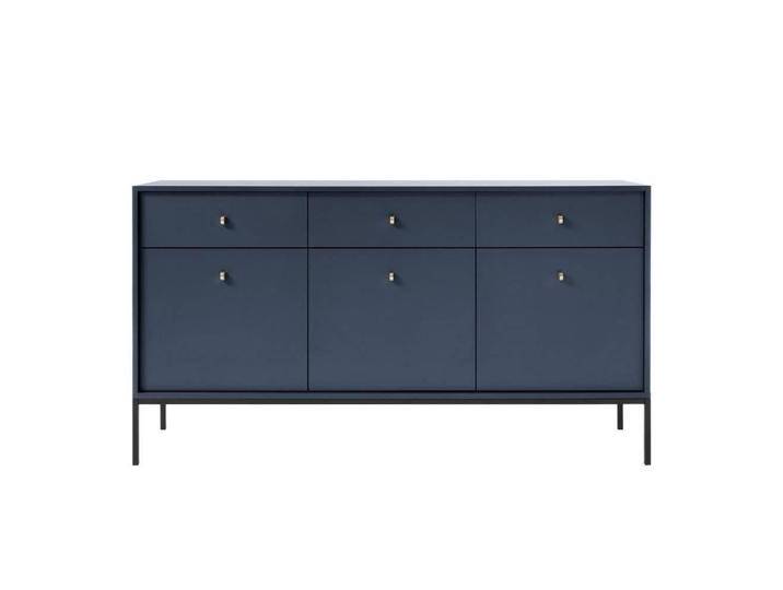 NADUVI Collection Kommode Monique Blau Klemmplatte 153.4x83.2x39 cm NADUVI von naduvi